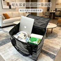 便携手拉买菜车可折叠拖轮包手提带轮买菜袋多功能超市环保收纳袋