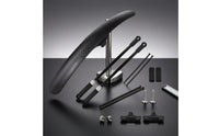 Mudguard with Support Rods Curved Bike Mudguard Set Cycle Mudguard Adjustable Bike Mudguard Easy-Install for Cyclists