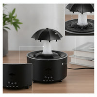 Two-in-onePurpose Rain Vapor Humidifier Aesthetic Vapor Rain Humidifier Decorative Aroma Vaporizer for Office Workers, Bedroom, Living Room