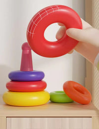 Kids Educational Stacking Rings Toy for Ages 0-3