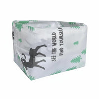 Foldable Organizer Box exposed-top Top Design Foldable container with Divider Stackable