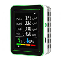 Home Gadget Rectangular Portable Air Quality Monitor Real-Time