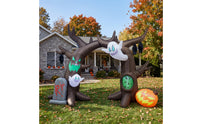 8 Ft Inflatable Archway Lighted Inflatable Arch Stable Decoration Long-Lasting for Garden