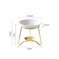 Multi-Use Essential Oil Burner Decorative Tea Light Dispenser Simple Design for Living Room