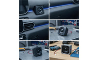 Speaker Enclosure with Wire 4 Ohm Car Speaker Cavity Sound Box Enclosure Compact 5 Watt for DIYers, Custom Builds