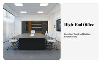 Executive Desk High-End Design Large Leader Table Sturdy Construction Large CEO Office Desk for Executives, Managers, Corporate Setting