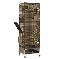 Large Bird Cage with Breeding Box for Parrots