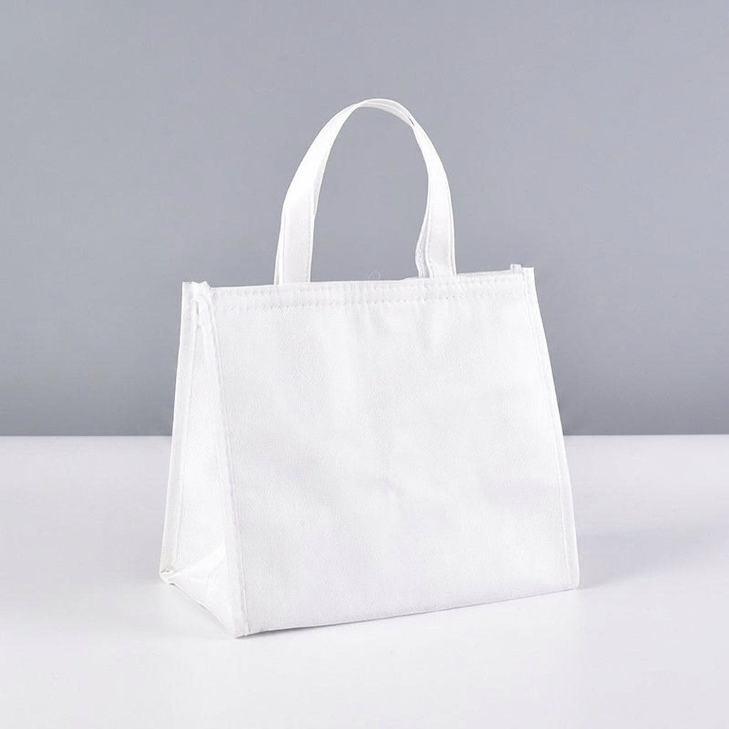 Cool Bag for Shopping Bags and Food Delivery Bag, Insulated Picnic Bag and Delivery Bag for Cold Storage, Double Layer Non-Woven Bag, 1 Pack