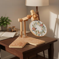 Cross Stitch Stand Hands Unrestricted Craft Tool Stable Base