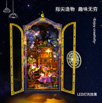 DIY Magic Garden Workshop Bookend 3D Puzzle Model