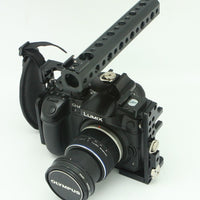 适用松下LUMIX GH3/GH4护甲猫笼套件 单反摄影金属兔笼手提稳定器