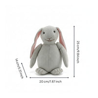Hare Door Stopper Herringbone Hare Doorstop Soft Stuffed Animal Doorstop for Kids, Living Room