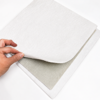 Black HDPE Composite Waterproofing Membrane, Non-Woven Pond Liner for Landscaping, Impermeable Geotextile Drainage Fabric