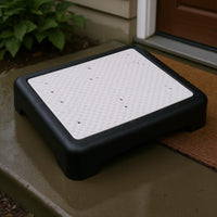 Outdoor Step Stool Raised Dots Anti-Slip Step Stool Textured Top for Stairs