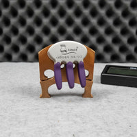 Lowers Volume Metal Violin Mute Full Muting Violin Practice Mute Rubber Covered Sound Dampener Easy to Attach