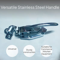 Universal Steamer Cabinet Handle Lock, Zinc Alloy Accessory