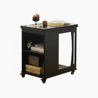 Expandable Nesting Table Set Multi-Functional Household Furniture Space-Saving Includes 4 Stools for Apartment Dwellers, Bedroom