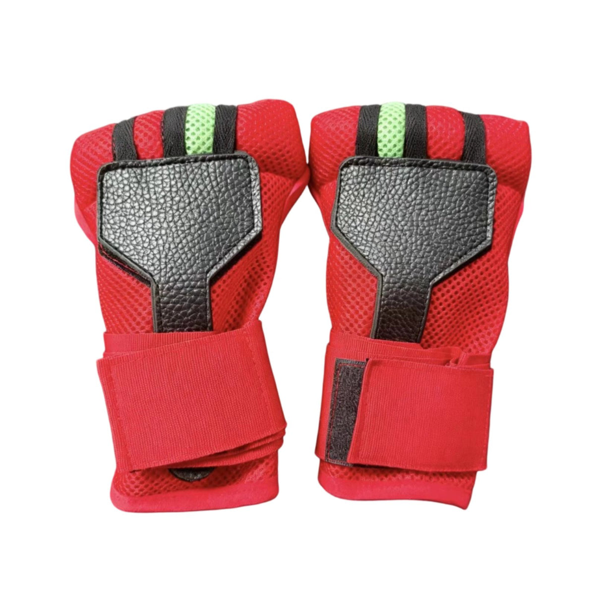 Open-Finger Wraps with Padded Protection Breathable Boxing Hand Wraps Shielded Fingerless Gloves for Fighters