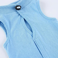 Cat Recovery Suit with Turtleneck, Back Fasteners Spay Suit for Cats, Post Surgery Cat Clothing, Full Body Design for Female Cat Recovery, Soft