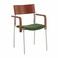 Pipe Frame Armchair Vintage and Design Dining Seat Modern Retro Design With Armrests for Interior Decorators, Adults, Bedroom