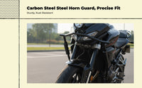 Carbon steel scooter shield