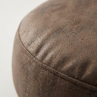 Round Floor Cushion, Meditation Floor Pillow, Thick Round Floor Cushion, Hot Sta #variant:Brown