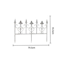 Plant Support Metal Garden Fence Panels Garden Fence Panel Expandable for Yard