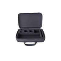 Top Handle Coffee Machine Case Clamshell Opening Zippered Carrying Case Fitted Compartment