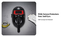 Splash Proof Handheld Metal Joining Mask Heat Resistant Handheld Metal Joining Guard Long-Lasting for Welders, Professionals, Workshops