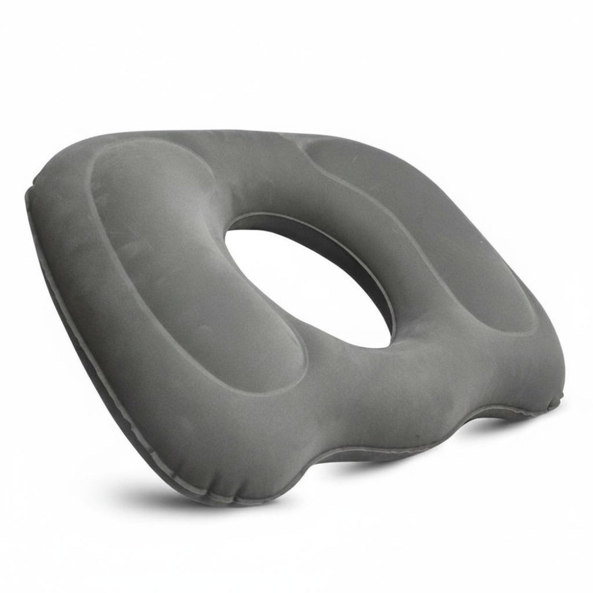 Ergonomic Support Hemorrhoid Seat Cushion Adjustable Firmness Inflatable Donut Cushion Portable for Office Workers, Wheelchair Users