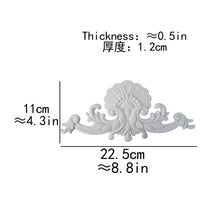 欧式家具移门柜门房门心背景墙雕刻塑料贴花吸塑花墙面装饰壁花