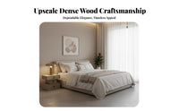 Round End Table with Drawer Minimalist and design Nightstand Space-Saving for Renters