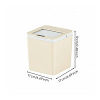 Smart Sensor Trash Bin Compact Desktop Trash Bin Easy to Clean