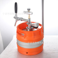 5L塑料桶304不锈钢啤酒桶夜宵摊大排档扎啤桶井式板式KEG