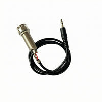 Wired Tailpin Cable Assembly Insulated Endpin Jack Connector Flexible Guitar Endpin Jack Metal