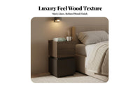 Narrow Nightstand Light Luxury Bedroom Furnishing Modern design for Small Spaces