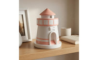 Pet Memorial Urn Conical Roof Lighthouse-Shaped Urn Round Base