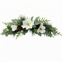 Fir and Eucalyptus Hanging Natural-Looking Artificial Christmas Greenery