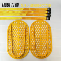 混泥土收光专用鞋子地坪收光鞋尼龙材质水泥抹平地面施工收光助力