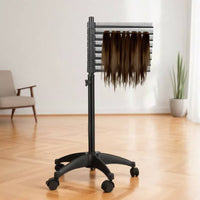 Braiding Rack Stand Portable Rolling Hair Stand Tangle Untangled for Salon