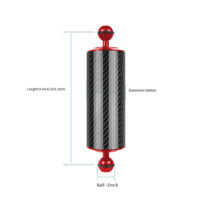 Double Ball Head Buoyancy Arm Resistant Carbon Fiber Buoyancy Arm Sturdy