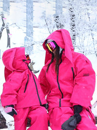 DOOREK亲子儿童3L滑雪服衣套装小个子单双板户外保暖防水青少年