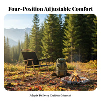 Foldable Folding Moon Chair Portable Camping Seat Lightweight Outdoor Gear space-saving for Beachand attenders, concert and attenders, Fishing, Picnics, rearyard, Hiking