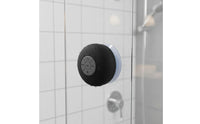 Rechargeable Battery Waterproof Shower Speaker Built-in Audio Pickup Suction Cup Bluetooth Speaker 360° Surround Sound for Poolside