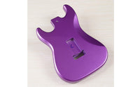 Double-Cutaway Guitar Body with Single-Tremolo Routing Shiny Electric Guitar Body Glossy Pre-Drilled for Luthier
