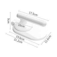 Manual Pastry Press with Handle Lever-Style Hand Press Mold Uniform Wrapper Maker Beginner-Friendly for Home Cooks, Beginners, Baking