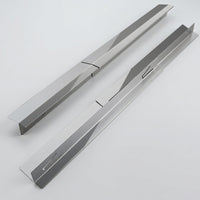 2 Pieces Range Trim Kit Telescoping Design Heat Resistant Counter Space Cover
