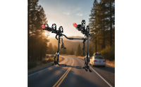 Car Rear Cycle Rack with Straps Padded Trunk Bike Rack Quick Installation Bike Carrier for Drivers