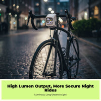 Waterproof USB bike headlight