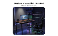 Simple Computer Desk Easy to Assemble Rectangular Writing Desk Spacious Desktop Simple Writing Table for Students, Professionals, Bedroom, Dorm Room